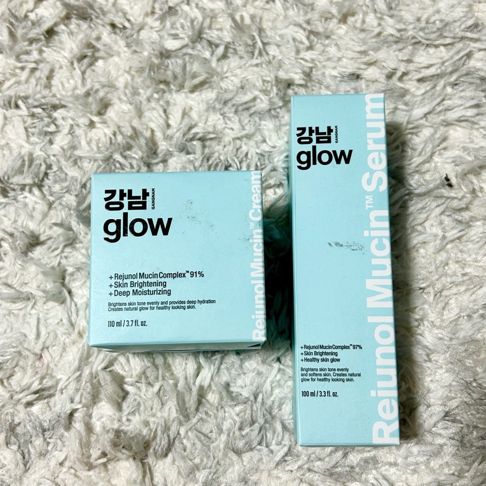 Retinol Mucin Cream and Serum Set - Blue